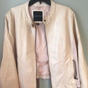 Dusty Pink Bomber Jacket
